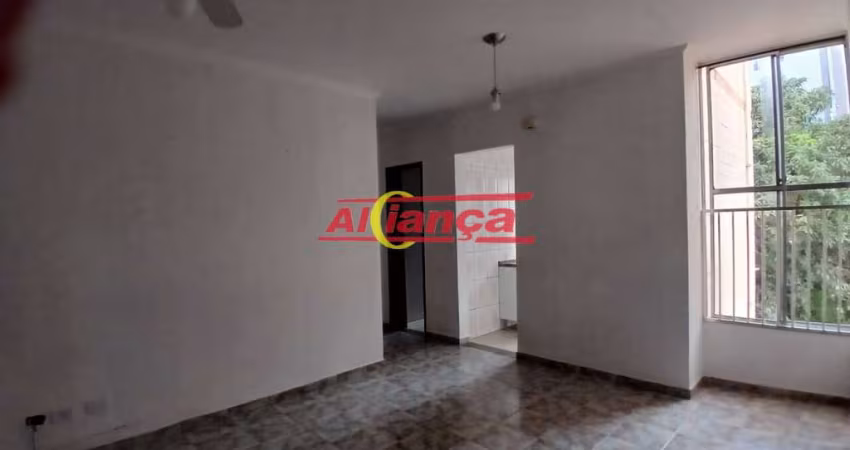 Apartamento com 2 quartos para alugar,  57m² - Vila rio de Janeiro - Guarulhos/SP - por R$1.200,00