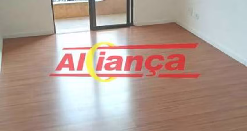 Apartamento com 3 quartos para alugar,  69,30m² - Gopoúva - Guarulhos/SP - por R$1.600,00