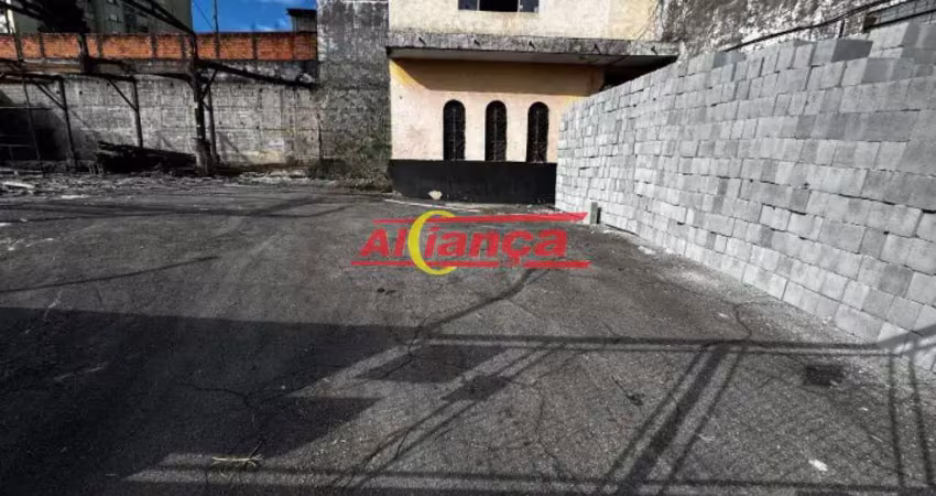 Terreno para alugar,  800m²- bairro - guarulhos/sp - por r$ 17.000,00