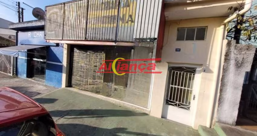 SALÃO COMERCIAL PARA ALUGAR COM 47M² NO JARDIM PARAVENTI - GUARULHOS/SP POR R$ 1.800,00