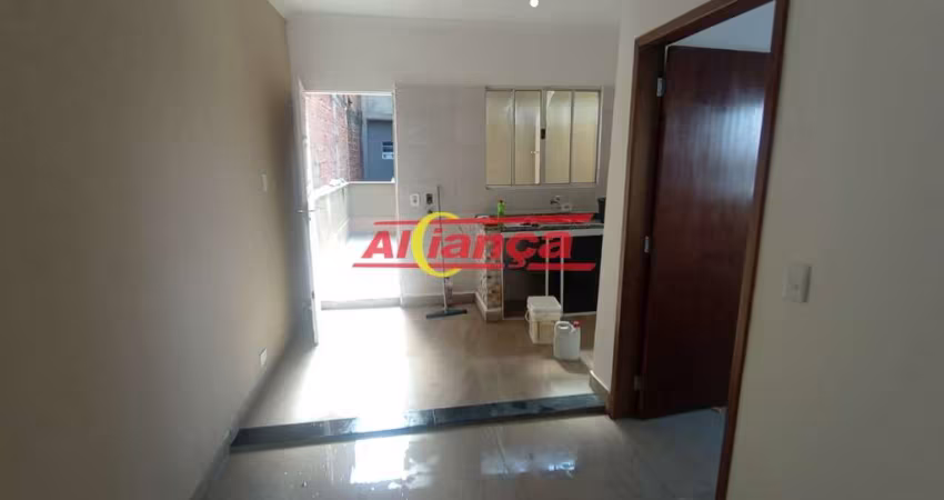 CASA PARA ALUGAR COM 02 QUARTOS, SUÍTE, 60M², VILA RIO DE JANEIRO - GUARULHOS/SP POR R$ 1.600,00
