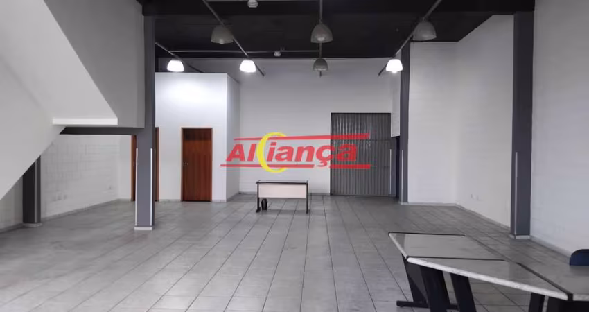 Salão para alugar, 172m²  - bairro Vila Barros - Guarulhos/SP - por R$ 11.000,00