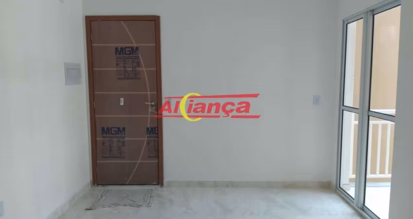 APARTAMENTO COM 02 QUARTOS PARA ALUGAR, 01 VAGA, 42M², PIMENTAS - GUARULHOS/SP POR R$ 1.500,00