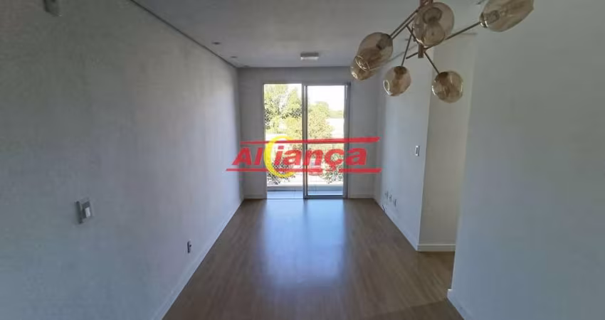 Apartamento com 2 dormitórios para alugar, 49,50m² - Vila Nova Bonsucesso - Guarulhos/SP por R$ 1.55