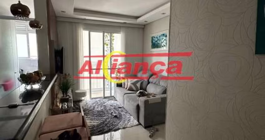 Apartamento para alugar, 2 quartos e 1 vaga coberta 54m², Gopoúva - Guarulhos  3.600,00