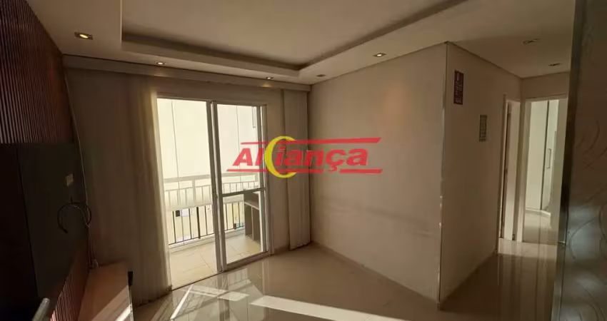 Apartamento para alugar, 2 quartos e 1 vaga coberta 54m², Gopoúva - Guarulhos  3.400,00