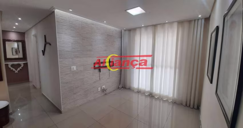 Apartamento com 3 quartos para alugar,  77m² - Picanço - Guarulhos/SP -  Por R$ 3.350,00