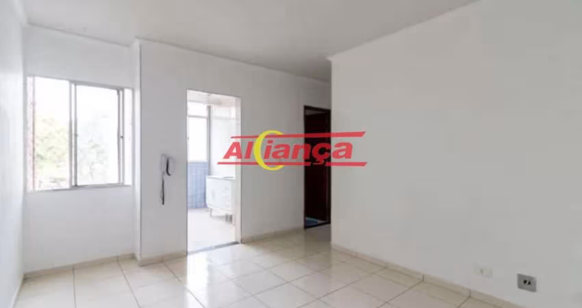 Apartamento com 2 quartos para alugar,  60m² - Vila Rio de Janeiro - Guarulhos/SP - por R$1.450,00