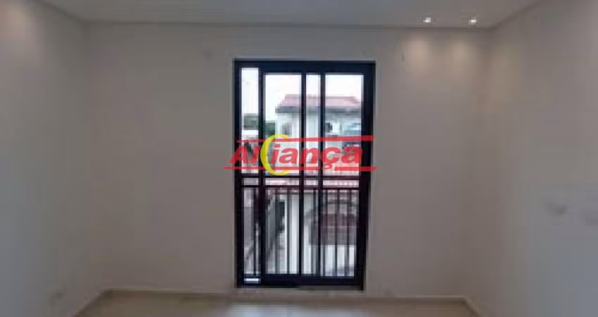Apartamento com 01 quartos para alugar, 27 m² - Parque Renato Maia- Guarulhos/SP - por R$ 1.250,00