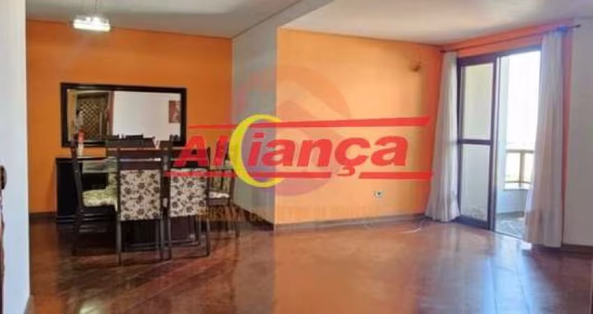 Apartamento com 3 quartos sendo 1 com suíte, 2 vagas, 112 m² Vila Galvão - Guarulhos por R$ 3.000,00