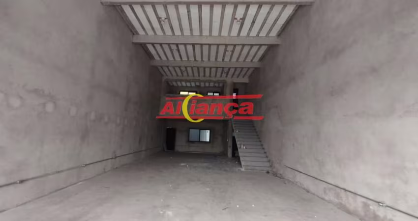SALÃO COMERCIAL  161 M² - 2 VAGAS - 2 BANHEIROS - Vila Carmela I - Guarulhos - SP -