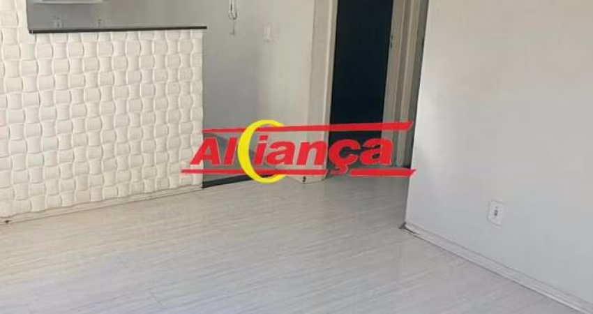 Apartamento com 2 quartos para alugar,  45m² - Agua Chata  - Guarulhos/SP -  Por R$1.100,00