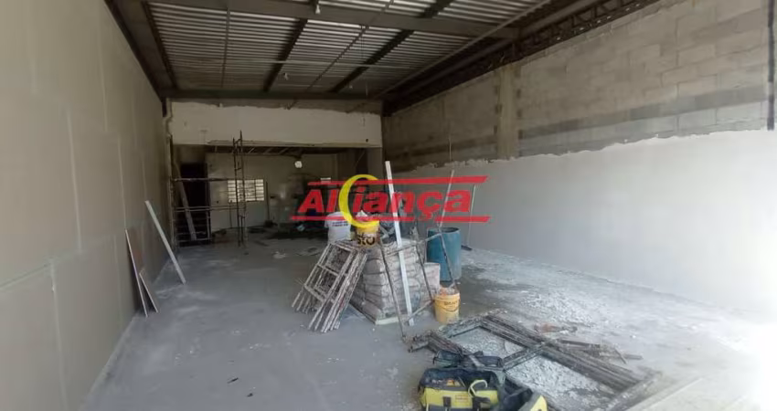 SALÃO COMERCIAL PARA ALUGAR, 153M², VILA RIO DE JANEIRO - GUARULHOS/SP POR R$ 7.000,00