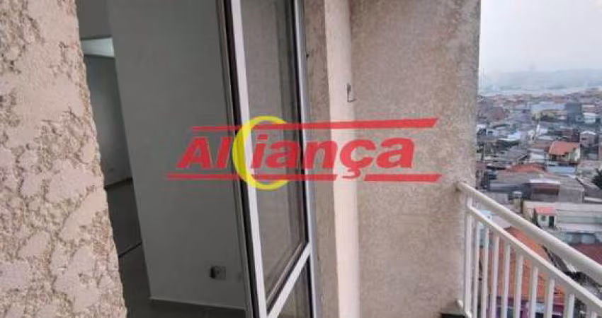 Apartamento com 2 quartos para alugar, 59 m² - Ponte grande - Guarulhos/SP -  Por R$2.420,00