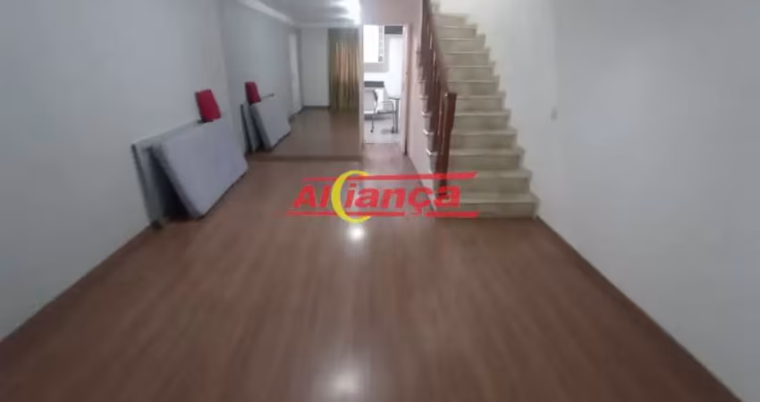 Sobrado para alugar com 2  quartos, 3 banheiros, 3 vagas- 150m²- Jardim São Gabriel - Guarulhos