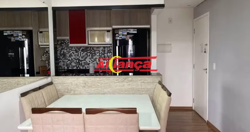 Apartamento com 3 quartos sendo 1 suíte e 2 vagas cobertas no pq. cecap - por r$ 3.900,00