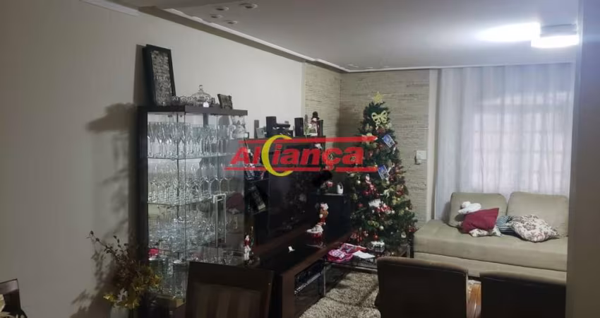 Sobrado com 3 quartos e 2 vagas para alugar, 146m² - Gopoúva - Guarulhos /SP -R$ 4.500,00