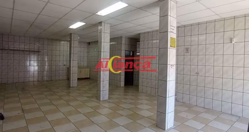 Salão comercial para alugar , parque continental ii - guarulhos/sp por 1.600,00
