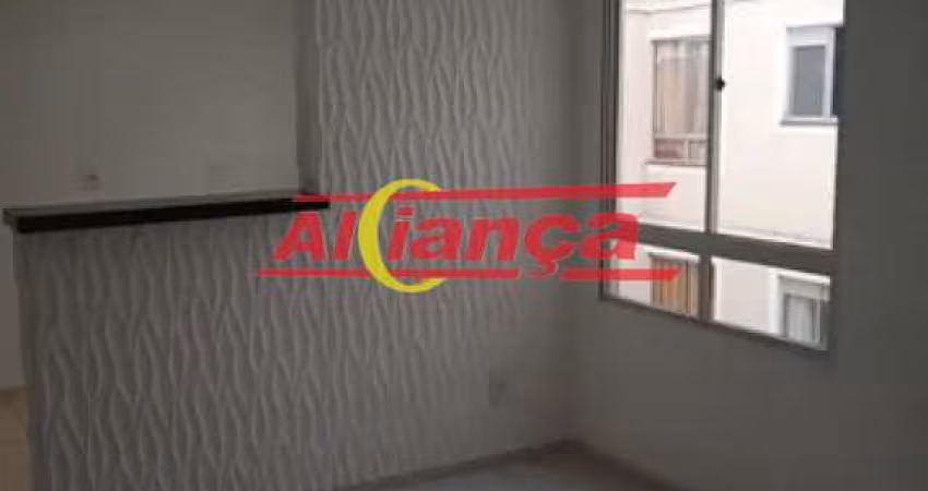 Apartamento para alugar, 2 quartos e 1 vaga, 44m², Água Chata - Guarulhos R$ 1.500,00