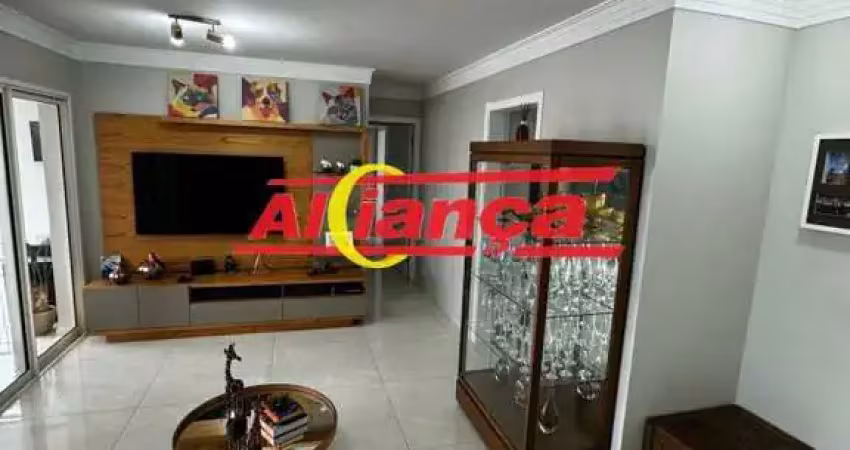 Apartamento para alugar 3 quartos, sendo 1 suíte e 2 vagas, 109m², Macedo - Guarulhos R$  6.700,00