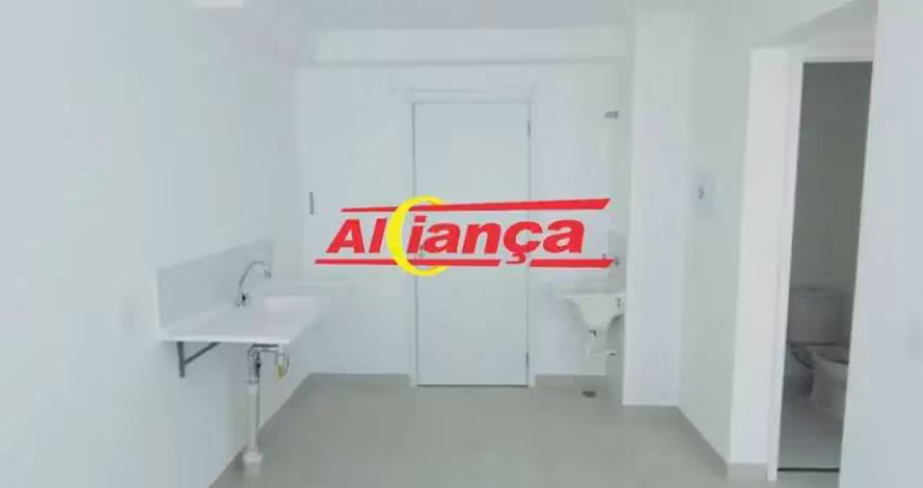 Apartamento com 2 quartos para alugar, 35 m² -parque novo mundo   - guarulhos/sp -  por r$ 1.000,00