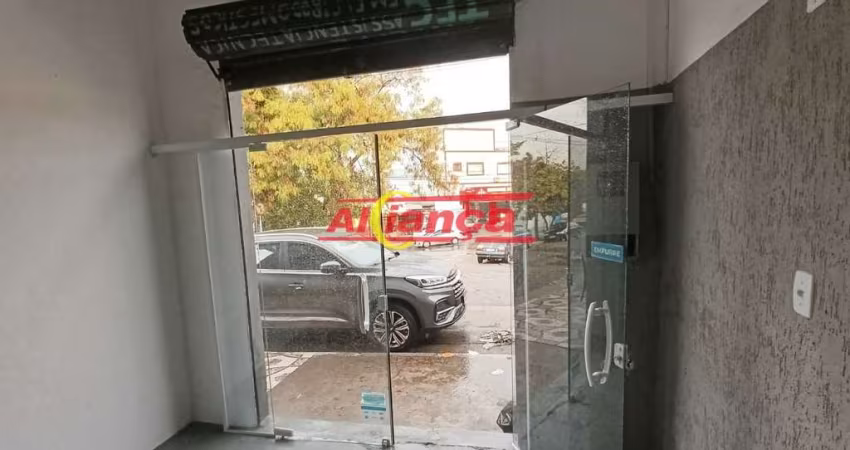 Salão para alugar,  40m² - Jardim São Domingos  - Guarulhos - Por R$ 1.000,00