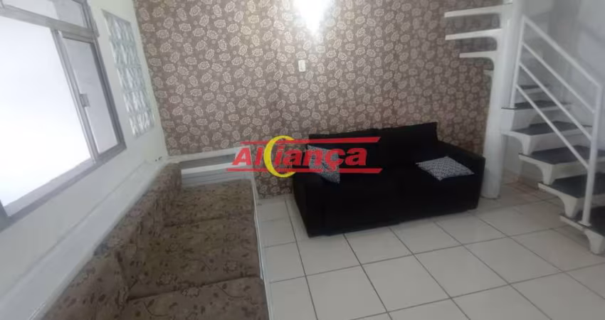 Sobrado para alugar com 3 dormitórios, 2 banheiros, sala- 85m²-Jardim Acácio - Guarulhos - SP