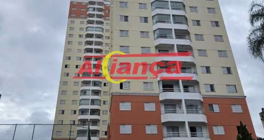 Apartamento para alugar com 3 quartos sendo 1 suíte, 69m² - Vila Rio de Janeiro - Guarulhos/SP