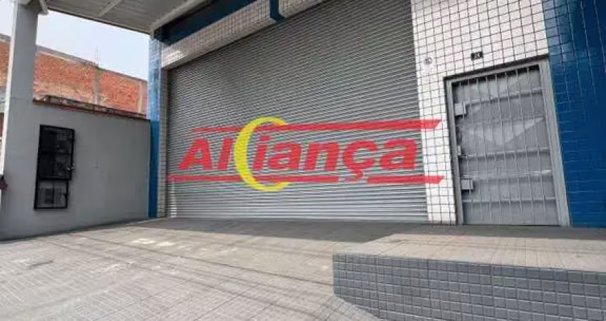 Salão para alugar, 290m²  - bairro - jardim cumbica - guarulhos/sp - por r$ 10.500,00