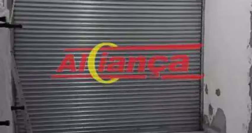 Salão comercial para alugar com mezanino , 1 banheiro - jd. cumbica - guarulhos por r$: 1.200,00