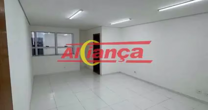 Sala para alugar, 25 m²  - vila augusta - guarulhos/sp - por r$ 1.600,00