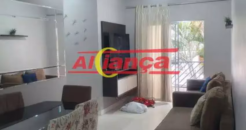Apartamento mobiliado para alugar com 2 quartos, 1 vaga - picanço - guarulhos por r$: 3.300