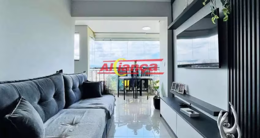 Apartamento 60m² com 2 dormitórios e 1 vaga de garagem - jardim bom clima.