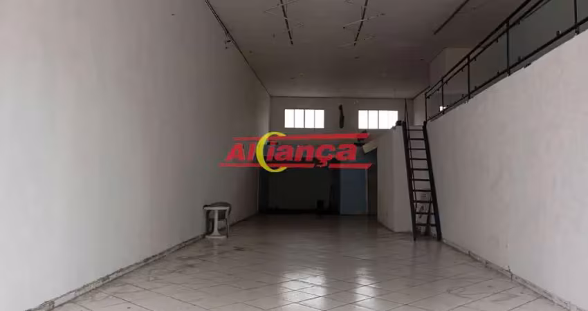 Excelente salão comercial  r$ 4.800,00 - gopouva - guarulhos - sp.