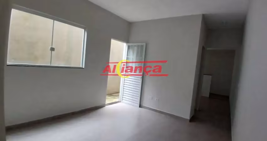 Casa com 2 quartos para alugar,  50m² - parque continental ii - guarulhos/sp r$ 1.800,00