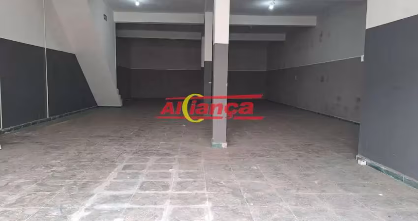 Salão para alugar, 3 vagas, 135m²,parque continental i- guarulhos por r$3.500,00