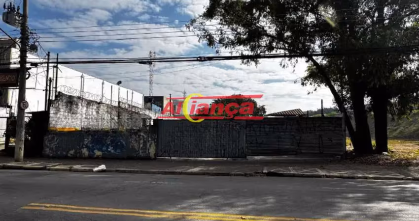 Terreno para alugar, 1.200m²- bairro - parque renato maia - guarulhos/sp - por r$ 40.000,00