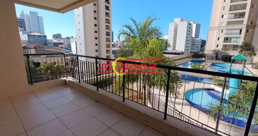 Apartamento com 2 dormitórios para alugar, 80 m²  - jardim zaira - guarulhos/sp por r$ 3.200,00