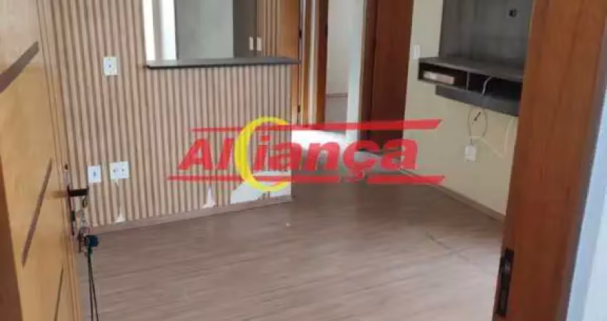 Apartamento com 2 quartos para alugar,  42m² - jardim alvorada - guarulhos/sp - por r$ 1.300,00