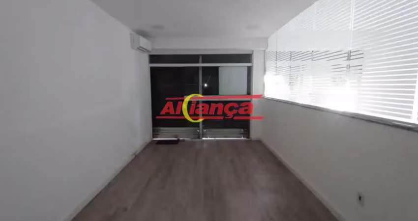 Salão para alugar, 90m²  - ponte grande - guarulhos/sp -r$ 2.600,00
