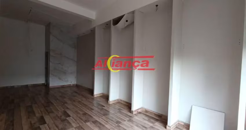 Salão para alugar com 1banheiros- 40m²- centro - guarulhos - sp - guarulhos - sp- por r$ 2.500,00