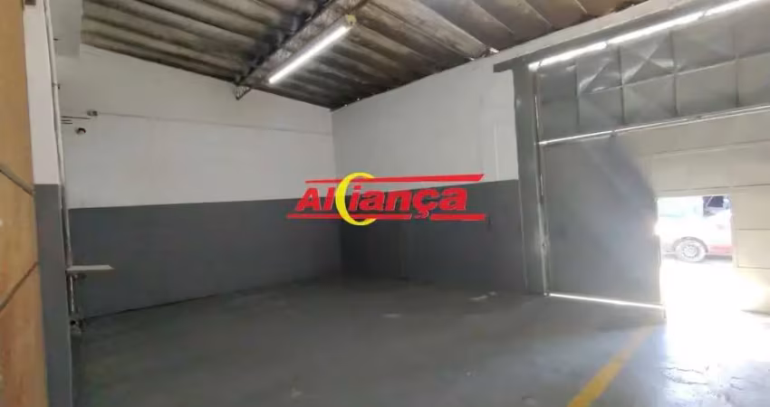 Galpão para alugar com 426,10m², 10 vagas, cidade brasil - guarulhos/sp por r$ 12.000,00