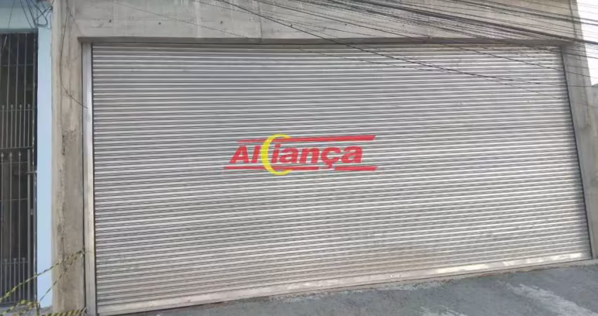 Salão para alugar, 180m² - bairro parque mikail - guarulhos/sp - por r$ 7.700,00