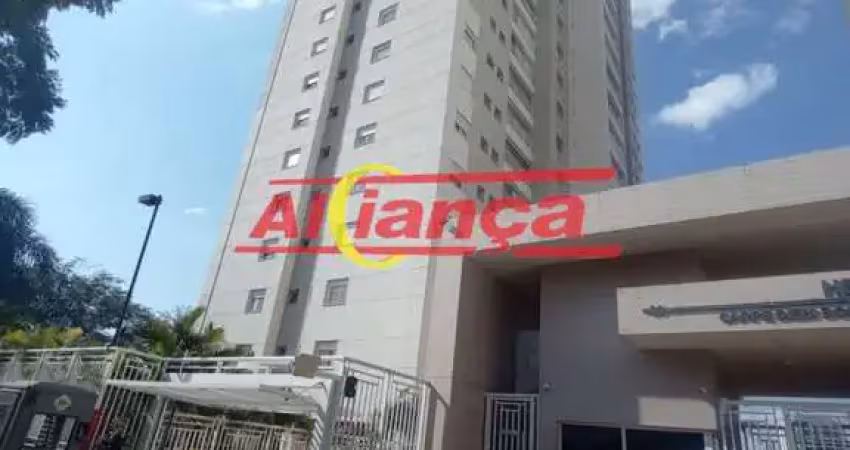 Apartamento com 3 quartos para alugar, com varanda gourmet  94m² - jardim maia - guarulhos/sp