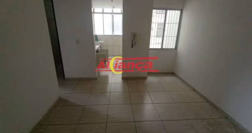 Apartamento para alugar, 2 quartos e 1 vaga, 45 m², vila rio de janeiro - guarulhos por r$ 1.500,00