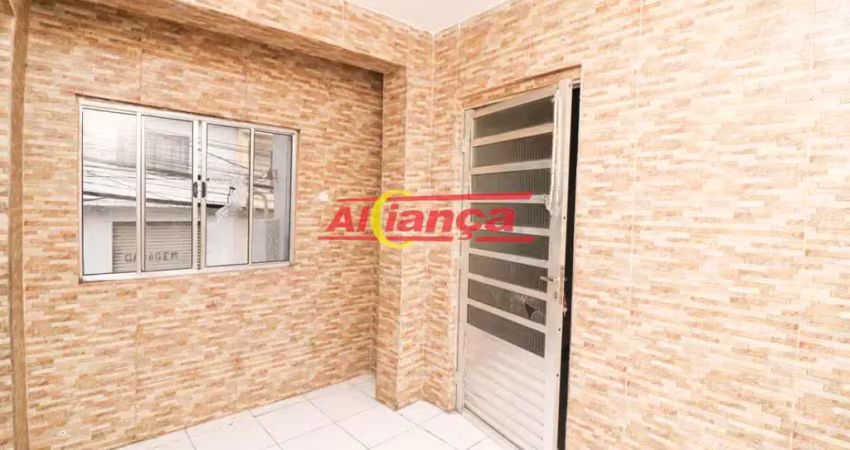Casa com 1 quarto para alugar, 68 m² - bairro - guarulhos /sp - por r$ 1.000,00
