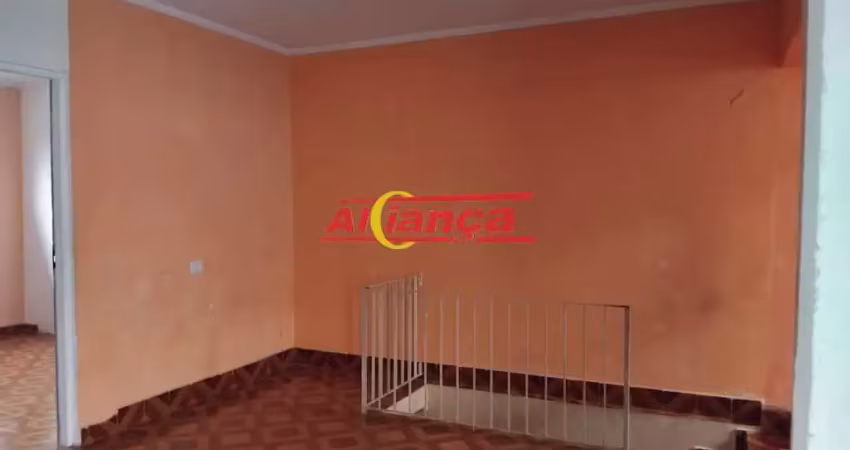 Casa residencial para alugar com 2 quartos, sendo 1 suíte, jd. bela vista - guarulhos por r$1.800,00