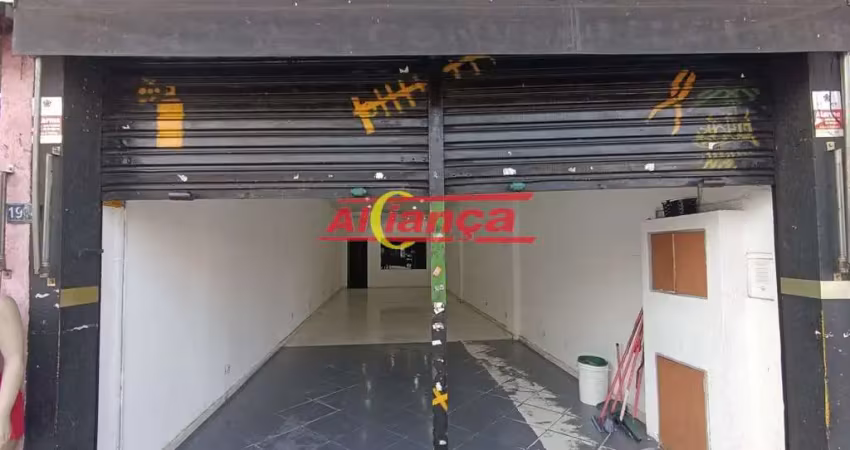 Salão para alugar, 80 m²  - vila barros - guarulhos/sp - por r$ 4.400,00