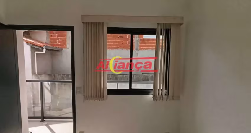 Casa com 1quarto, suíte para alugar, 30m² - jardim rosa de frança - guarulhos/sp por r$ 1.000,00