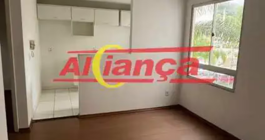 Apartamento com 2 quartos para alugar,  48m² - jardim ansalca - guarulhos/sp - por r$ 1.400,00